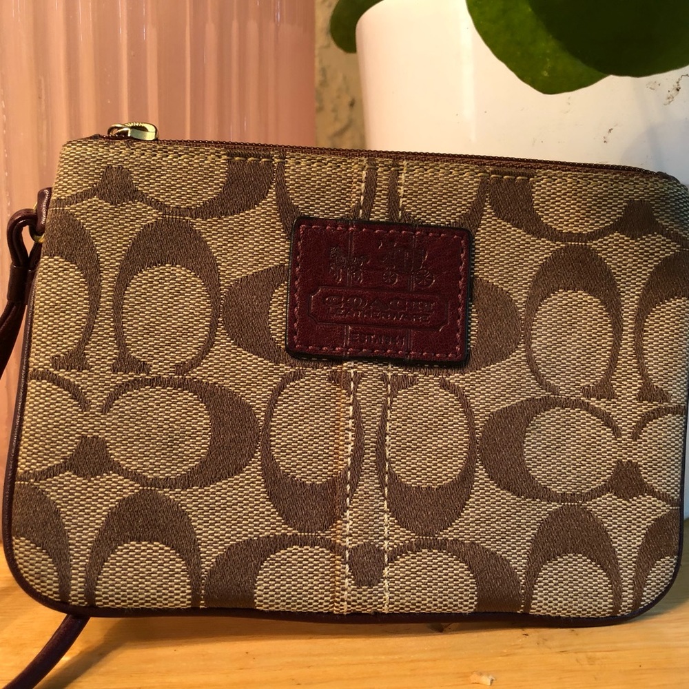 Coach Wristlet
